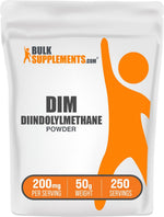 BulkSupplements.com DIM Powder - Diindolylmethane Powder, DIM Supplement for Men & Women - Unflavored & Gluten Free, 200mg per Serving, 25g (0.88 oz) (Pack of 1) - Image 9