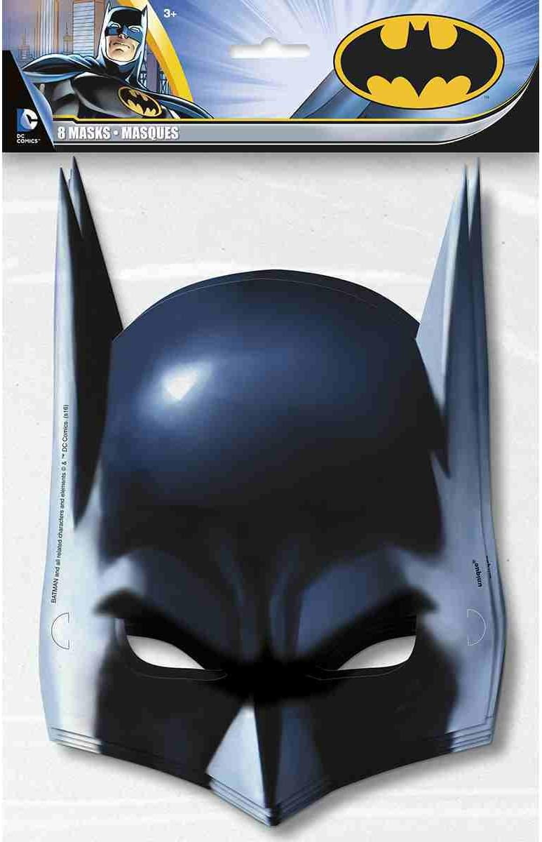 Unique Batman party masks front view superhero costume accessory