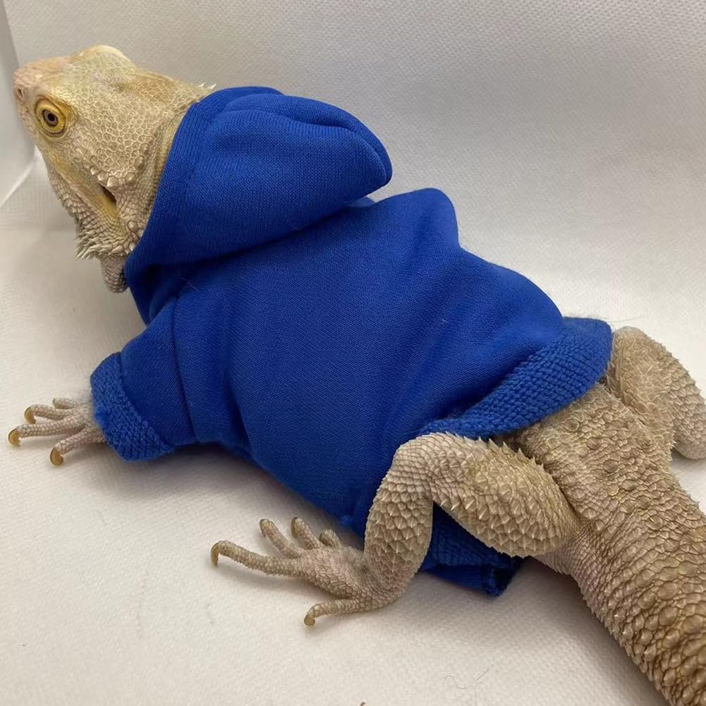 HAICHEN TEC reptile clothes large size with adjustable drawstring hood closeup