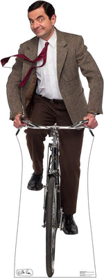 Cardboard People Mr. Bean and Teddy imported standee packaging