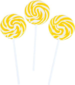 PINK SWIRL LOLLIPOPS WITH BOW - 24 CANDY SUCKERS INDIVIDUALLY WRAPPED - GIRL BABY SHOWER POPS - CANDY BUFFET - Image 10