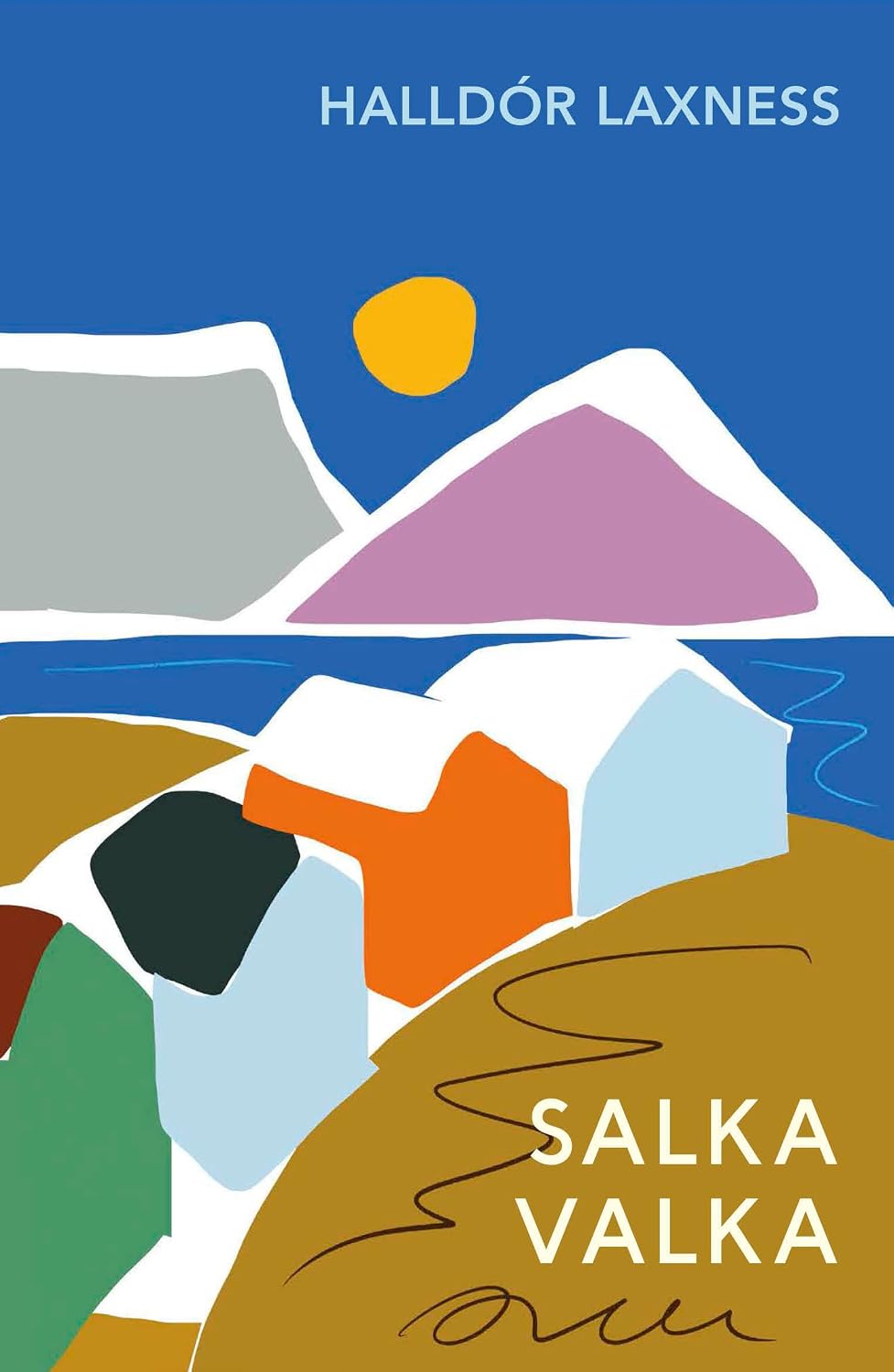 Halldor Laxness Salka Valka paperback front view authentic book