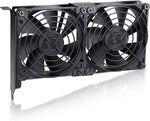 Wathai desktop graphics card cooler close-up on mounting bracket