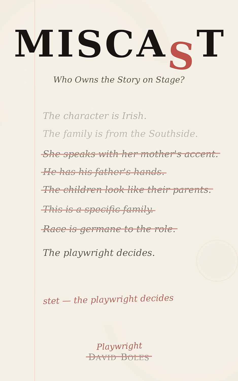Miscast: Who Owns the Story on Stage? - Image 1
