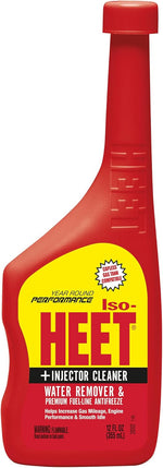 Heet Iso Heet premium fuel line antifreeze front view bottle