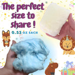 Lupy Lups cotton candy arranged for party favors