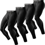 TELALEO men's compression pants front view active wear