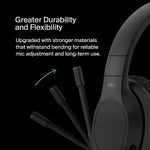 Belkin SoundForm Adapt Wireless Headset, Boom Mic, 45H Battery | Over-ear headphones, foldable design, USB-C and 3.5mm wired option, work calls, gaming, travel, office - Image 9