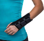 DJO DonJoy ComfortFORM wrist brace showing adjustable Velcro straps