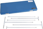Accusize 3602-5012 gage set satin chrome finish close up