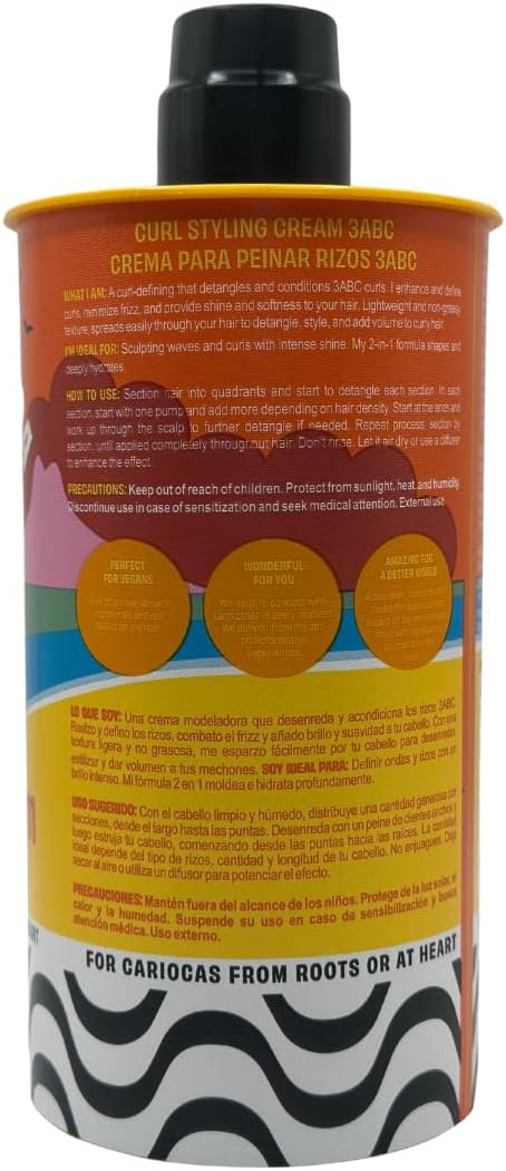 Lola From Rio 3ABC curl styling cream for frizz control