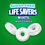 Life Savers sugar free mints packaging details