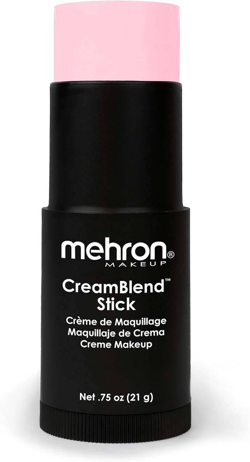 Mehron Makeup CreamBlend Stick | Face Paint, Body Paint, & Foundation Cream Makeup | Perfect for Halloween .75 oz (21 g) (Alabaster) - Image 11