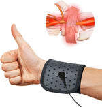 Eohelgro grounding wrist strap front view for therapy