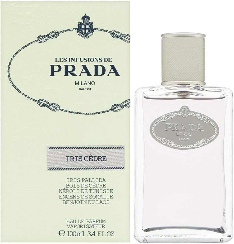 Prada Infusion Eau de Parfum, Iris Cedre, 3.4 Ounce - Image 1
