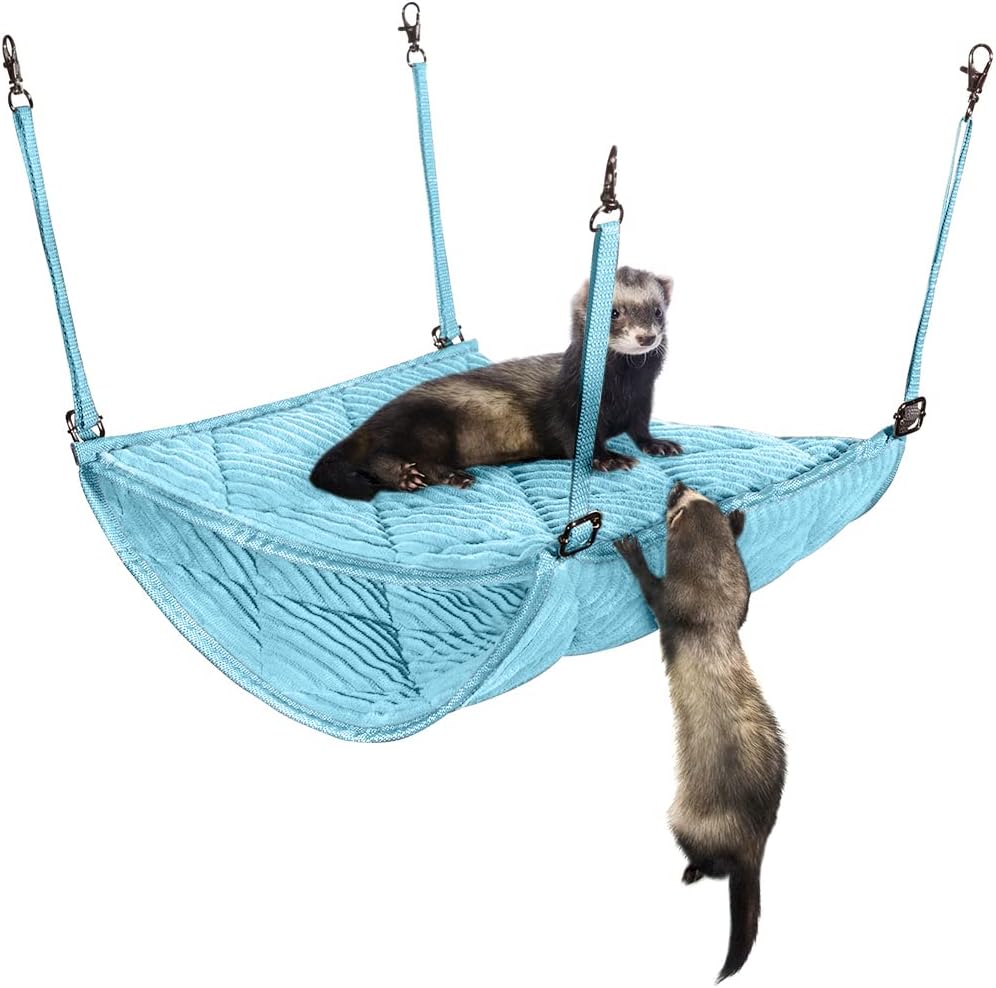2 Brothers Wholesale ferret double bunk hammock front view