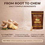 Premium quality EMAZEN healthy herbal supplements ginger sweets package back view