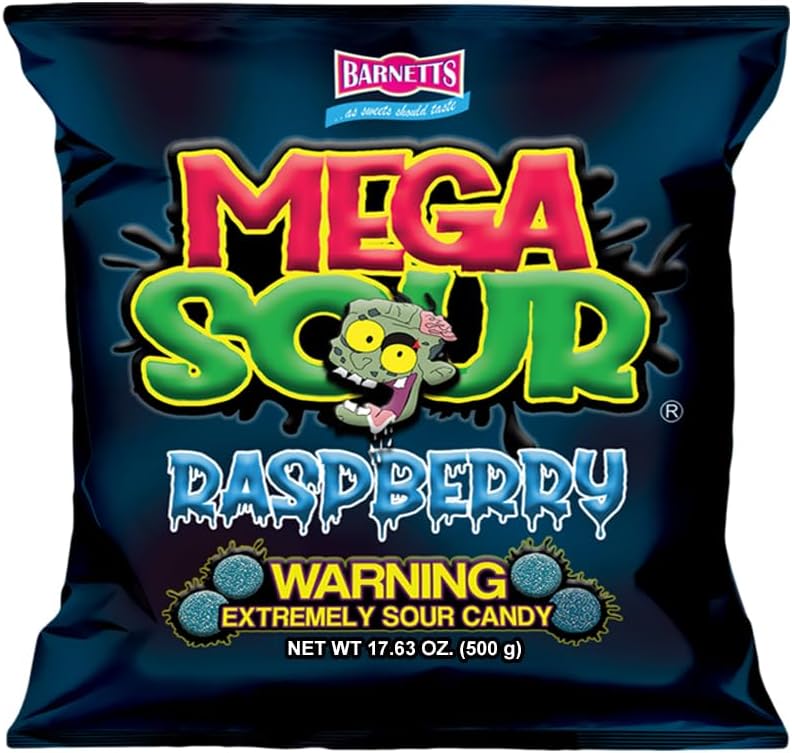 Barnetts Mega Sour Raspberry Candy 104g - Handmade British Hard Sweets - Extreme Sour Candy Challenge - Retro Party Bag & Gift Hamper Treats - Image 12