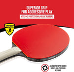 Killerspin Nitrx-4Z rubber texture and surface detail