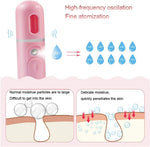 Yunyilan portable facial steamer showing water tank capacity