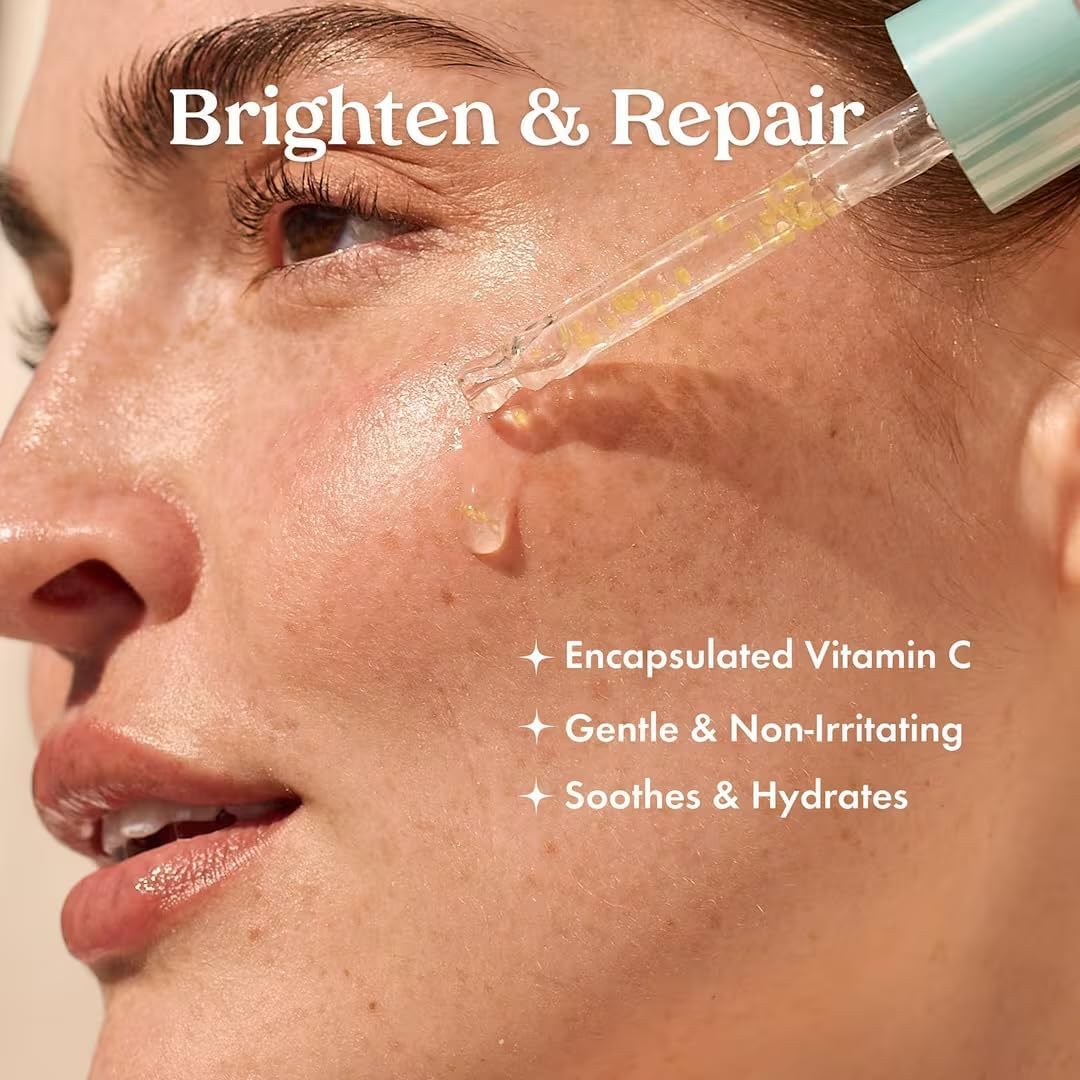 Kopari Star Bright serum outer box packaging with key skincare benefits