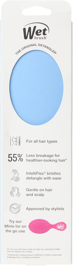 Wet Brush Detangling Brush, Original Detangler Brush (Sky) - Wet & Dry Tangle-Free Hair Brush for Women & Men - No Tangle Soft & Flexible Bristles for Straight, Curly, & Thick Hair - Image 12