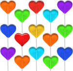 Fruidles 30-Count Grape Flavored Lollipops Mini Heart Shaped Delicious Lollipop, Individually Wrapped, 5g Lollipop - Image 10