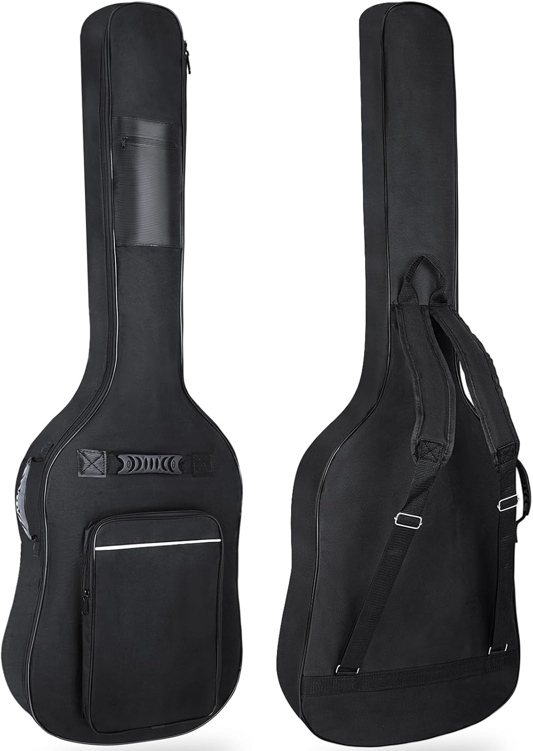 LETSROCK 39 40 41 Inch Electric Guitar Bag, Electric Guitar Gig Bag 0.35 Inch Waterproof Thick Padding Backpack Soft Electric Guitar Case Dual Adjustable Shoulder Strap Pocket & Back Hanger Loop - Image 10