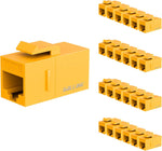 iwillink RJ45 Cat6 Keystone Coupler, Keystone Jack 25-Pack, Red | Female to Female Cat6 Keystone Jack, UTP RJ45 Keystone Coupler Insert, Ethernet Coupler for Cat6/Cat5e/Cat5 - Image 14