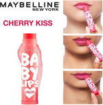 Texture swatch of Maybelline Baby Lips tinted balm
