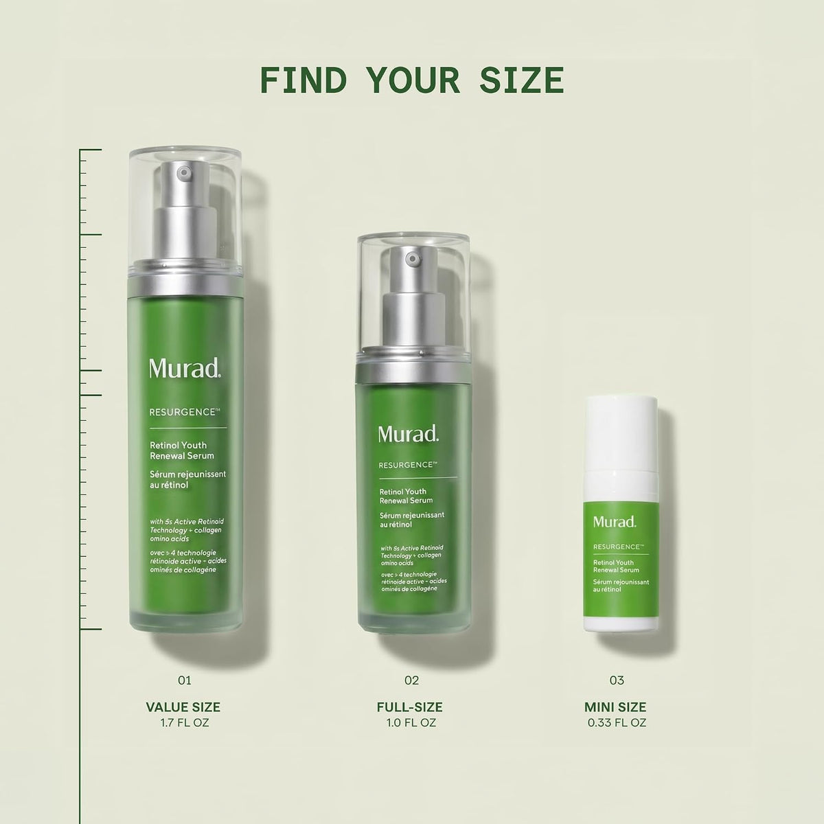 Murad Retinol Youth Renewal Serum - Advanced 4-Retinoid Anti-Aging Serum for Face & Neck - Smooths Wrinkles, Firms & Brightens Skin - Hydrating Hyaluronic Acid Formula, 0.33 Fl Oz - Image 9