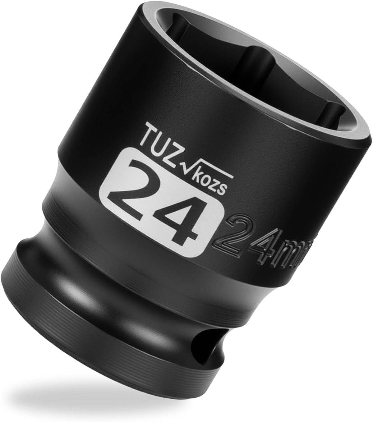 3/8 Inch Drive 12mm Deep Metric 6 Point CR-MO Impact Socket | Radius Corner Design,Square Chamfered Opening,Axle Nut Impact Grade Socket for Easy Removal - Image 9