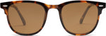 Sojos TR90 frame sunglasses worn on face model