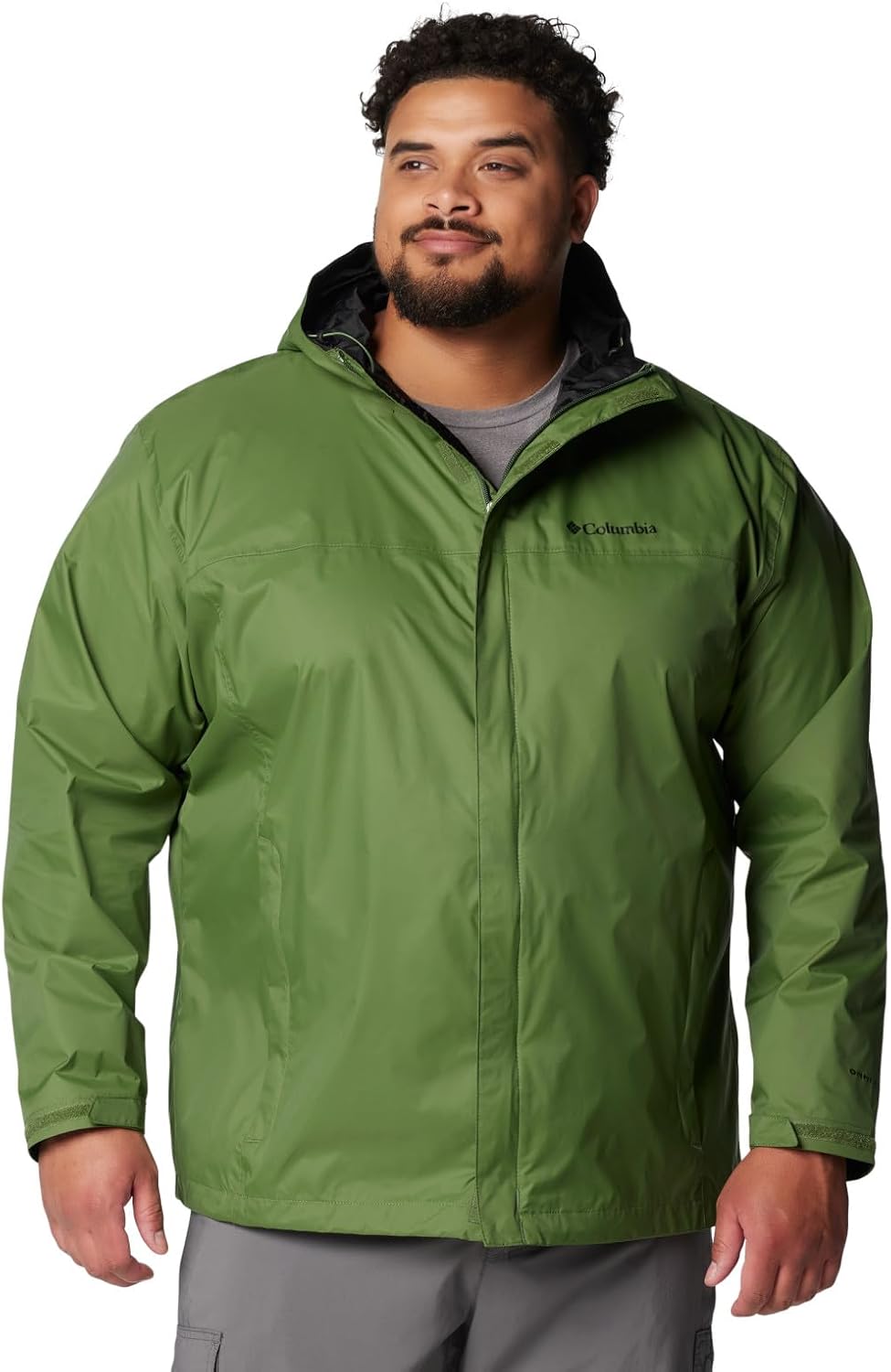 Columbia men's watertight ii rain jacket zippered hand pocket