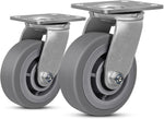 FOVERSWIVE heavy duty rigid caster installed application