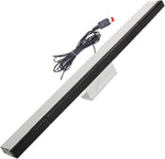 Xahpower wired infrared sensor bar for Wii front view tracking accessory