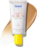 Supergoop! Glowscreen SPF 40 - Glowy Primer + Broad Spectrum Tinted Sunscreen - Helps Filter Blue Light - Hydration - Hyaluronic Acid & Vitamin B6 - Image 14