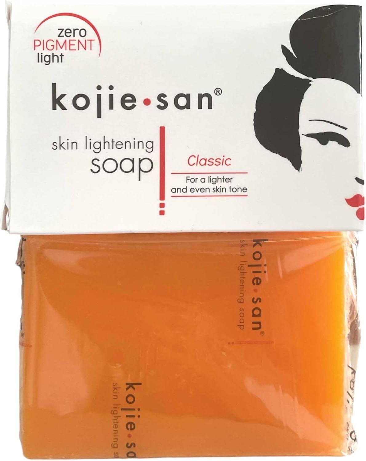Kojie San Original Kojic Acid Soap for Face and Body - Dark Spot Remover, Gentle Cleansing Bar with Coconut Oil, Tea Tree Oil, and Glycerin - Helps Improve Skin Appearance - 65g x 1 Bar - Image 1