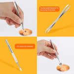 Stainless steel flea and tick extraction tools