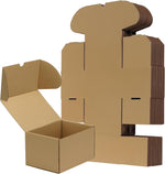 RLAVBL shipping boxes front view brown cardboard mailer