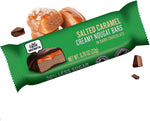 European dark chocolate snack bars with caramel nougat by Little Secrets