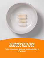 Authentic USA imported BulkSupplements Beta Alanine capsules for muscle endurance
