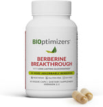 BIOptimizers Berberine Breakthrough front bottle view for metabolic support