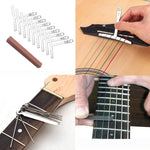 Hanbangabc luthier file and measuring tools close up