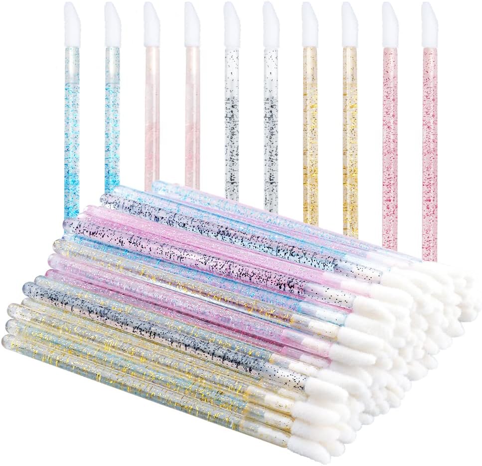 G2PLUS 200PCS Lip Gloss Applicators, Disposable Lip Brushes, Lipstick Gloss Wands Applicator Perfect Makeup Tool Kits (Pink) - Image 15