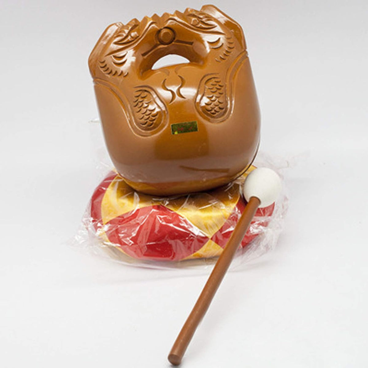 Top-down view of authentic Zuodooku meditation instrument