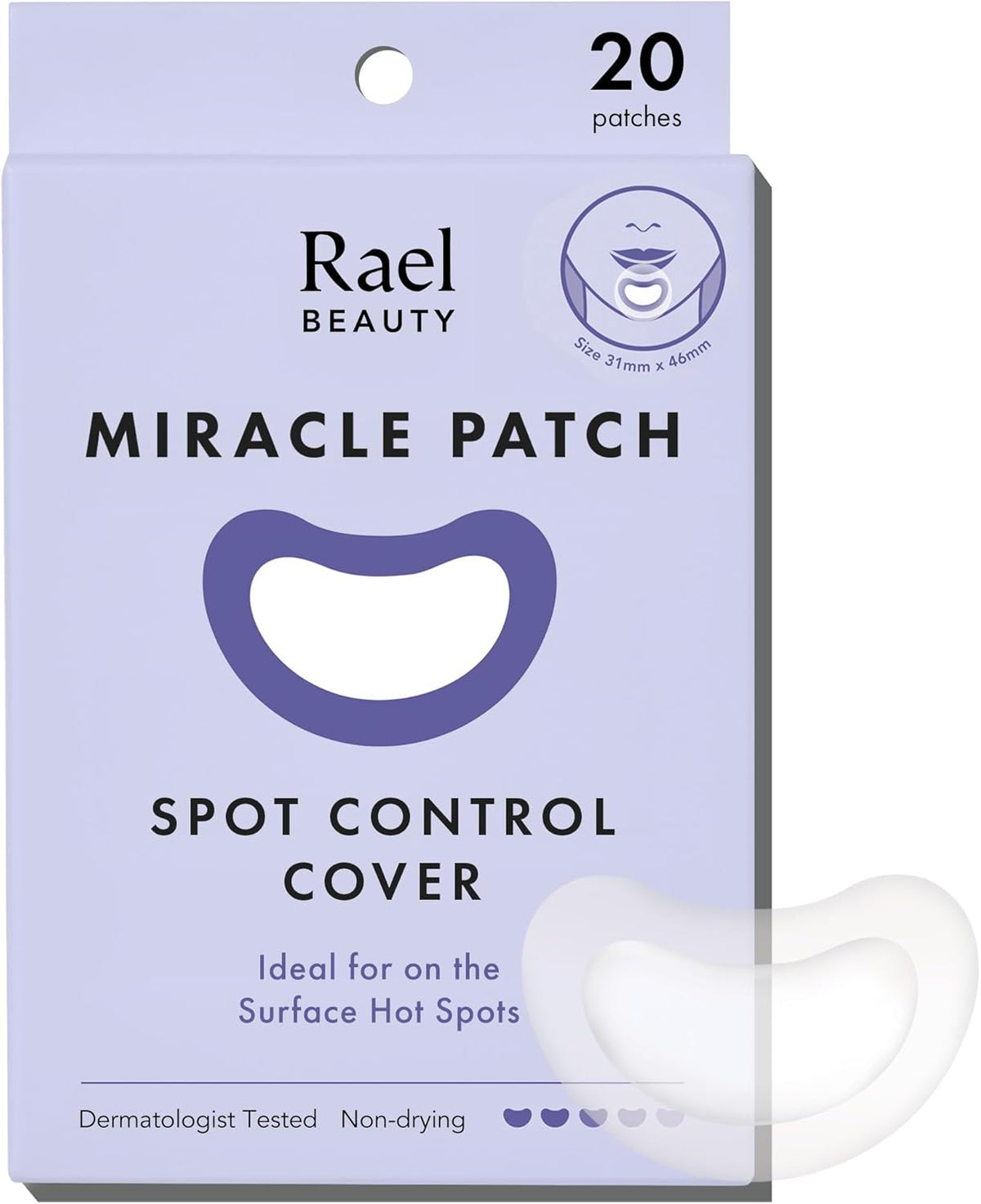 Rael Pimple Patches, Miracle Microcrystal Spot Cover - Hydrocolloid Acne Pimple Patch with Tea Tree Oil, Early Stage Zits and Blemish, Korean Skin Care (18 Count) - Image 15