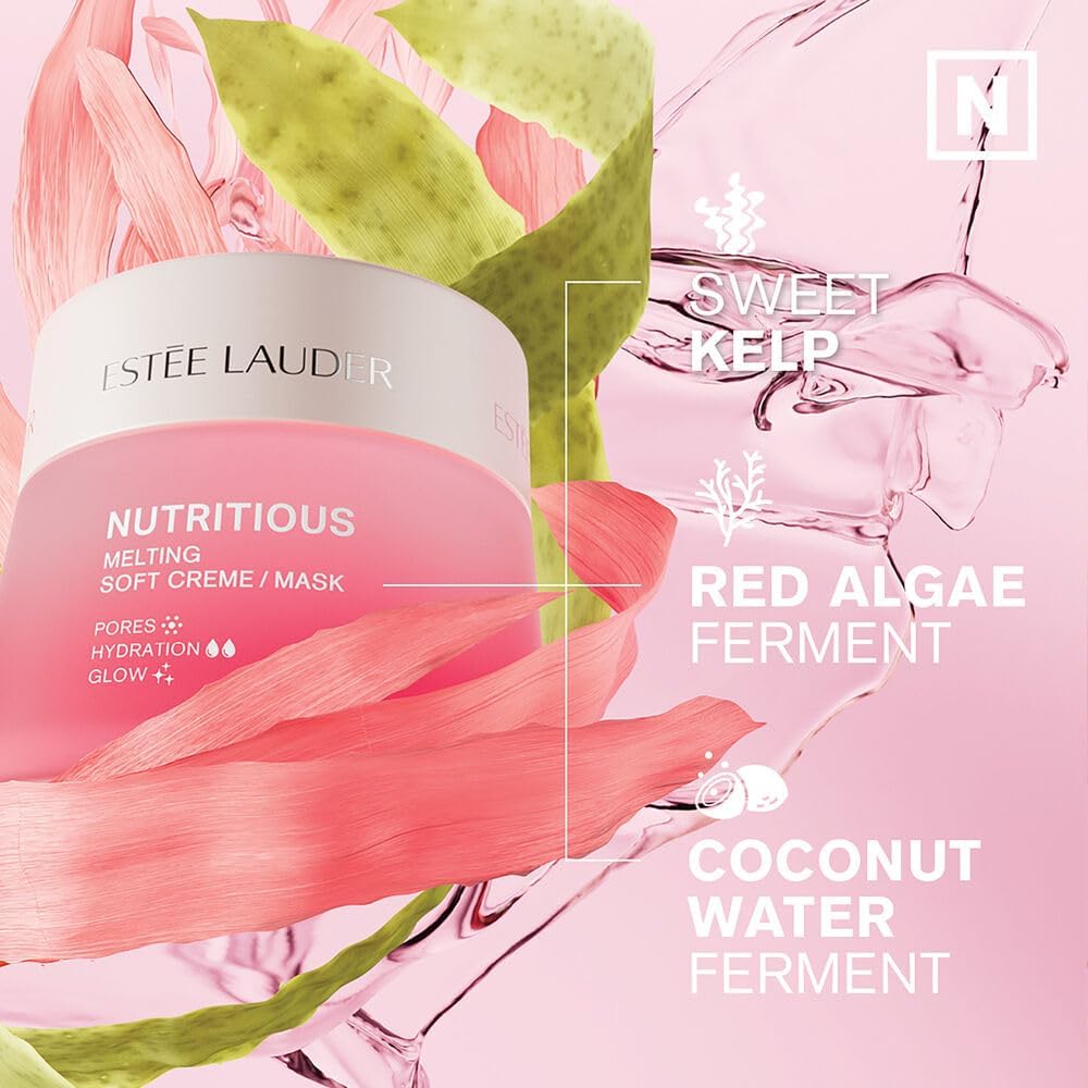Este Lauder Nutritious Melting Soft Cream Moisturizer/Face Mask with Niacinamide | Pore Minimizing - Image 3
