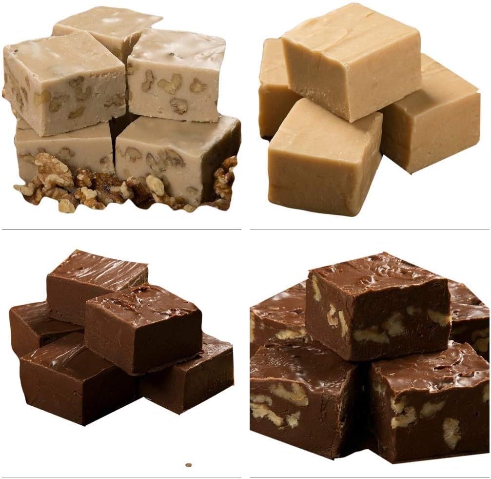 Betsy's Fancy Fudge Gourmet Chocolate Walnut Fudge - 1 LB Fresh Artisan Handmade Fudge, 4 Wrapped Pieces, Gluten Free Premium Candy Gift - Image 10