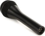 Audix OM7 hypercardioid microphone packaged with storage pouch and clip